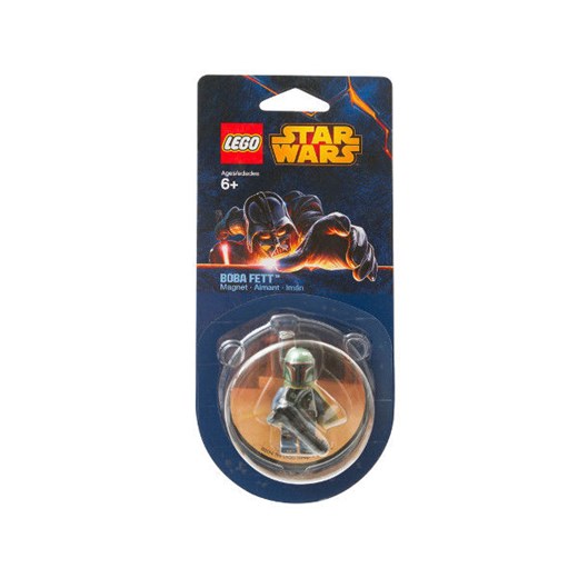 Lego, figurka magnetyczna Boba Fett - Darmowa dostawa do salonów empik! smyk-com granatowy