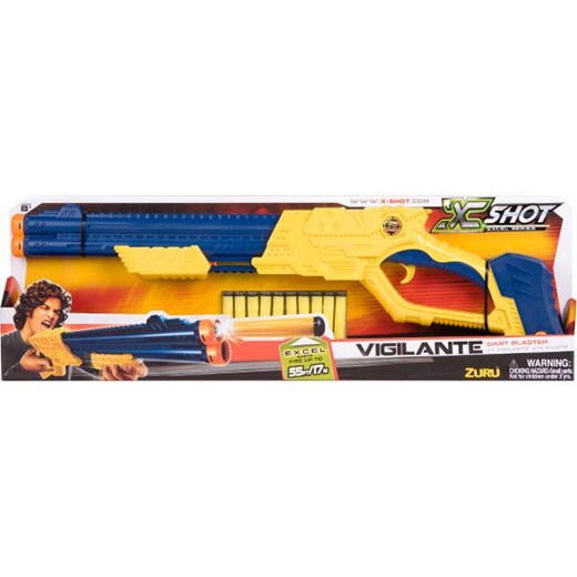 Zuru, pistolet XShot Shotgun na strzałki - Darmowa dostawa do salonów empik! smyk-com zolty