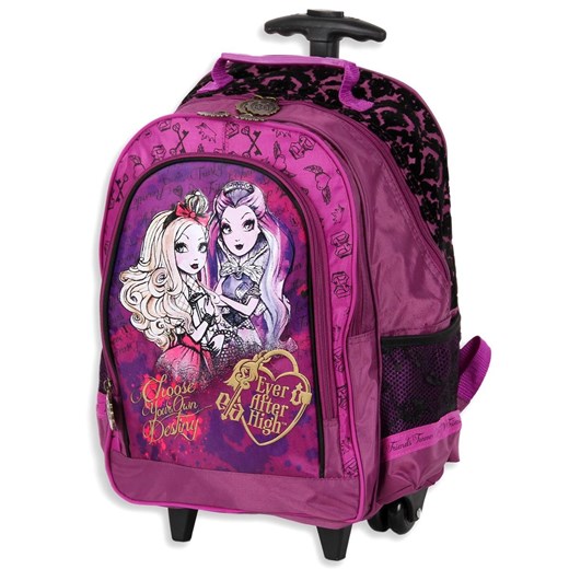 St-Majewski, Ever After High, plecak na kółkach - Darmowa dostawa do salonów empik! smyk-com fioletowy