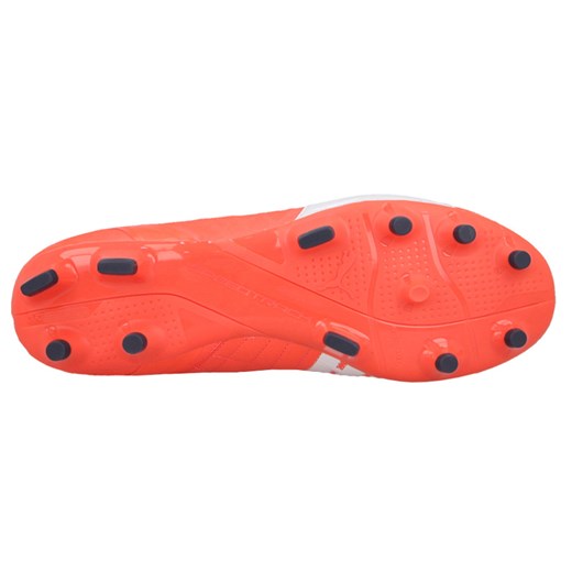 103267 01 SKÓRZANE KORKI PUMA evoSPEED 3.4 LANKI yessport-pl pomaranczowy skóra