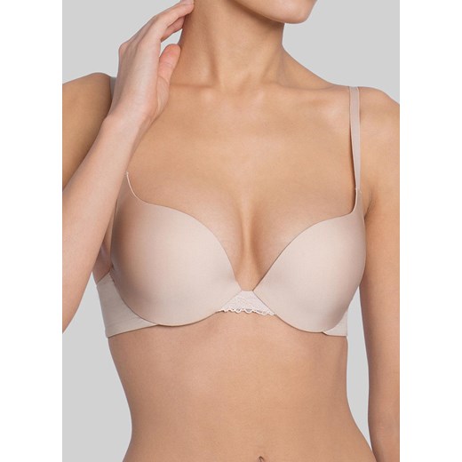 sloggi Wow Lace WHU telimena-pl bezowy Biustonosze push up