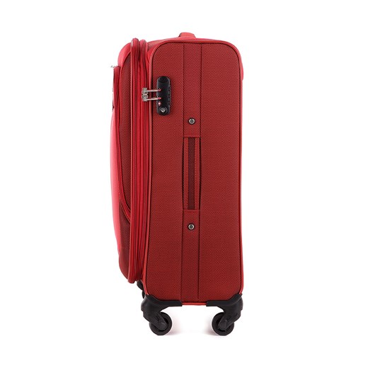 56-3-48Z-3 Komplet walizek na kółkach wittchen czerwony paski