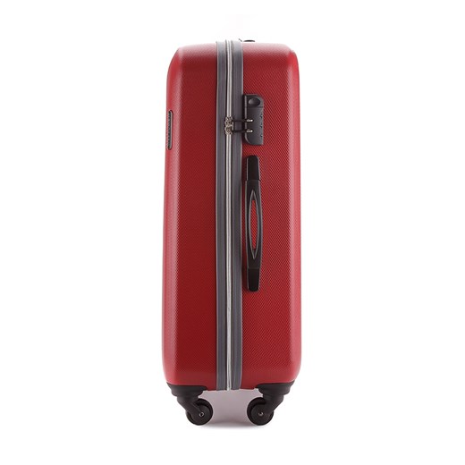 56-3-61Z-30 Komplet walizek na kółkach wittchen czerwony poliester