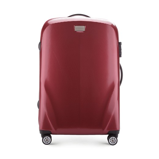 56-3-57Z-35 Komplet walizek na kółkach wittchen czerwony paski