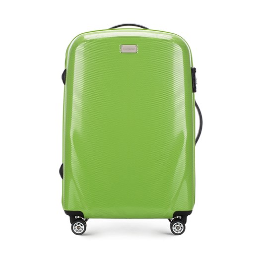 56-3-57Z-80 Komplet walizek na kółkach wittchen zielony paski