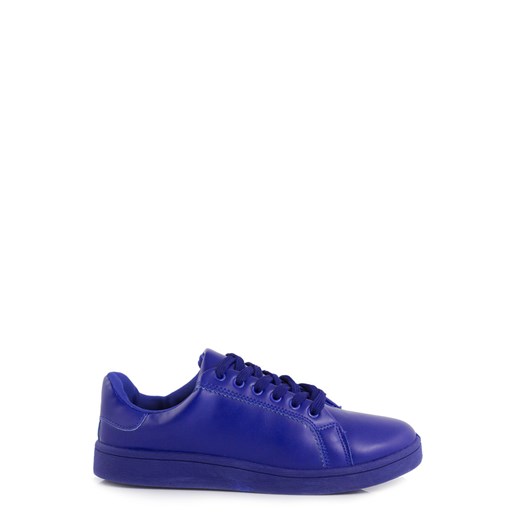 Kobaltowe Buty Sportowe Classic Pharrell born2be-pl granatowy na platformie