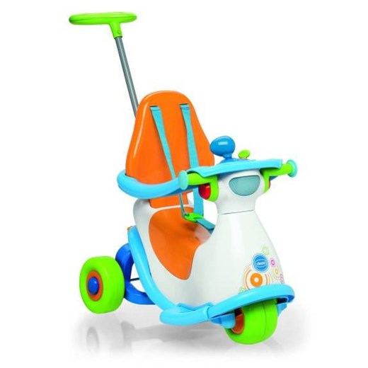 Chicco, jeździk 4w1 Ergo Gym - Darmowa dostawa do salonów empik! smyk-com pomaranczowy