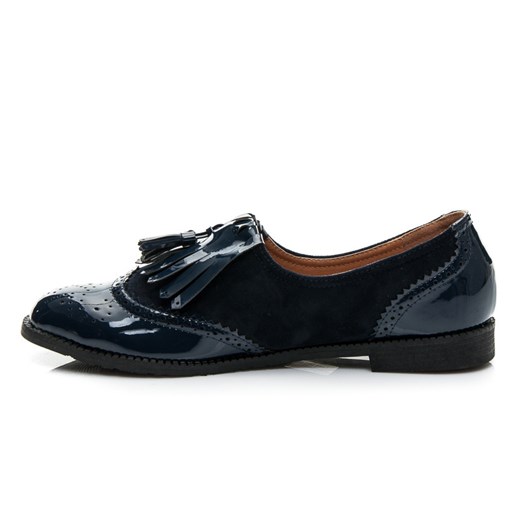 BUTY RETRO Z FRĘDZLAMI czasnabuty-pl czarny boho
