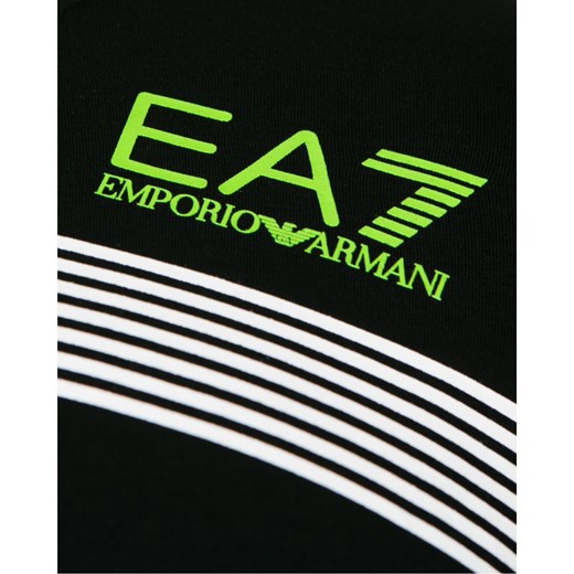 Bluza męska EA7 Emporio Armani sportofino-pl czarny Bluzy męskie rozpinane