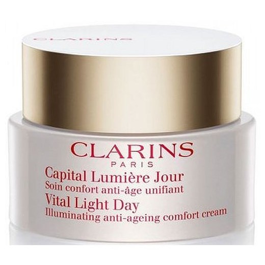 Clarins Vital Light Day Comfort Cream 50ml W Krem do twarzy perfumy-perfumeria-pl bialy kremy