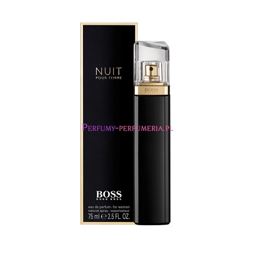 Hugo Boss Boss Nuit Pour Femme 30ml W Woda perfumowana perfumy-perfumeria-pl czarny wieczorowe