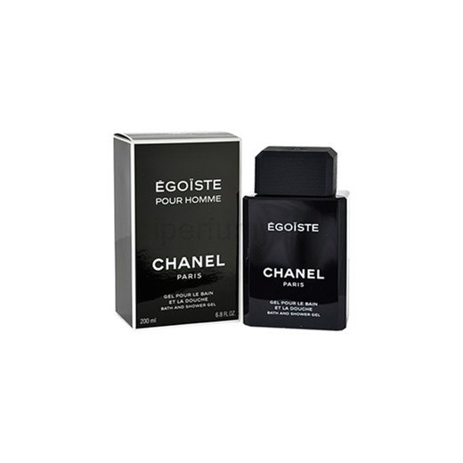 Chanel Egoiste żel pod prysznic dla mężczyzn 200 ml  + do każdego zamówienia upominek. iperfumy-pl szary męskie