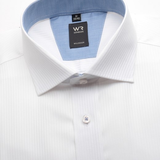 Koszula WR London (wzrost 176/182) taliowana willsoor-sklep-internetowy niebieski taliowana