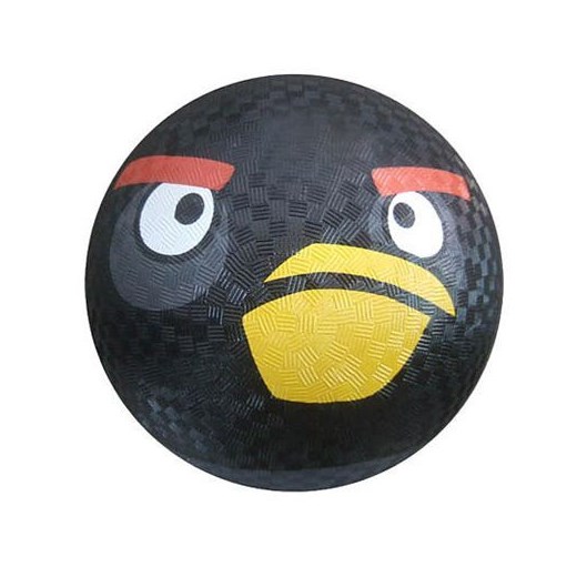 Angry Birds, piłka czarna, 20 cm - Darmowa dostawa do salonów empik! smyk-com szary