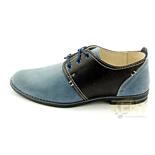 KENT 209 GRANAT-CIEMNY BRĄZ - Męskie wygodne buty ze skóry WYPRZEDAŻ sklep-obuwniczy-kent szary mat