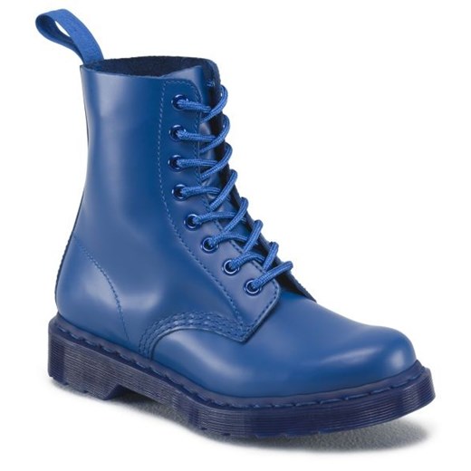 Dr. Martens Pascal Blue Smooth heavyduty-pl niebieski bez wzorów