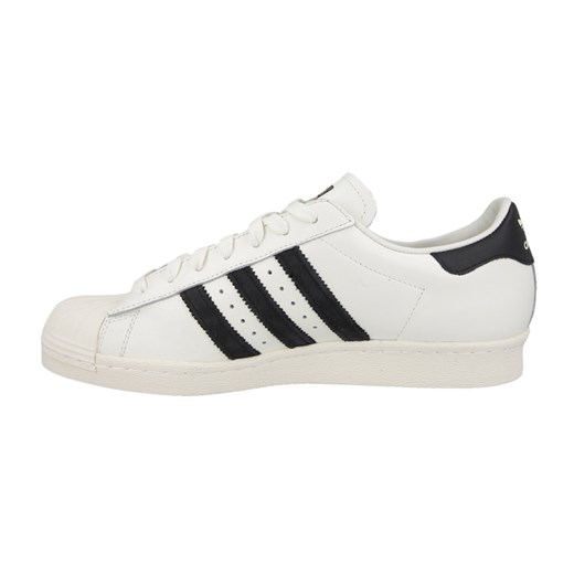 BUTY MĘSKIE SNEAKERSY ADIDAS SUPERSTAR 80S VINTAGE DELUXE B25963 sneakerstudio-pl szary jesień