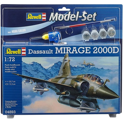 Model do sklejania Dassault Mirage 2000D - Odzież dziecięca w promocji 3za2! empik niebieski 