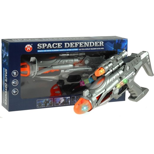 Pistolet Space Defender - Odzież dziecięca w promocji 3za2! empik szary 