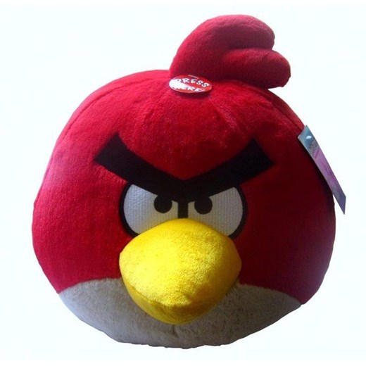 Angry Birds, maskotka z dźwiękiem Czerwony Ptak - Darmowa dostawa do salonów empik! smyk-com brazowy motyw z bajki