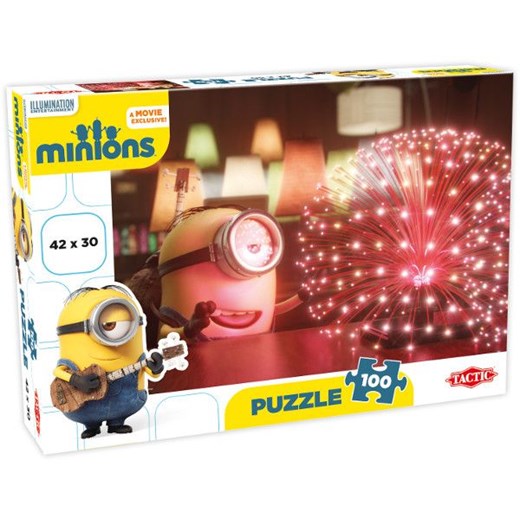 Puzzle Minionki Wow - Odzież dziecięca w promocji 3za2! empik rozowy Minionki