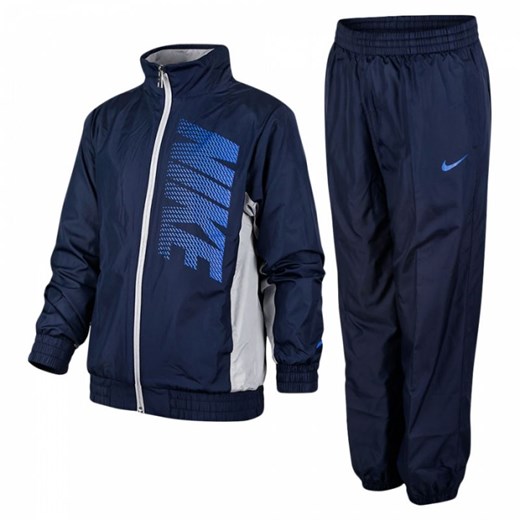 Dres Nike Sportswear Adjustable Woven Graphic 2 Junior 724287-451 hurtowniasportowa-net granatowy dzianina