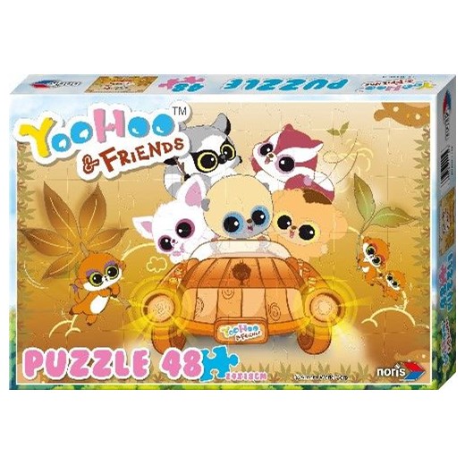 YooHoo & Friends, puzzle Jesień - Darmowa dostawa do salonów empik! smyk-com zolty 