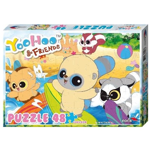 YooHoo & Friends, puzzle Lato - Darmowa dostawa do salonów empik! smyk-com bezowy wiosna