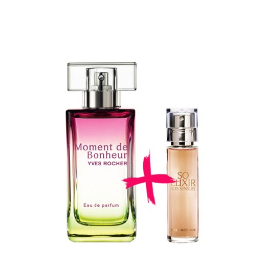 Moment de Bonheur 50 ml + So Elixir Bois Sensuel do torebki yves-rocher bialy elegancki