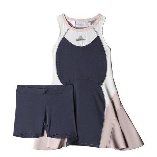 Sukienka tenisowa adidas Stella McCartney Barricade Dress Junior AA4599 hurtowniasportowa-net szary elastan