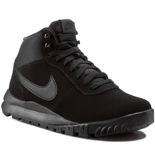 Sneakersy NIKE - Hoodland Suede 654888 090 Black/Black/Antracite eobuwie-pl czarny casual