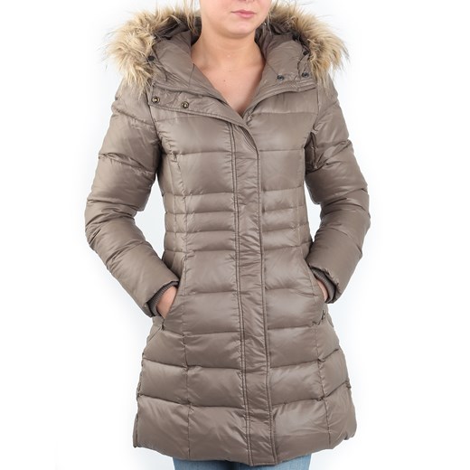 Kurtka damska Wrangler Chocolate W4067XGIS sklep-luz-pl brazowy Kurtki damskie puchowe