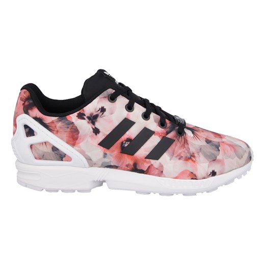BUTY DAMSKIE SNEAKERSY ADIDAS ORIGINALS ZX FLUX "PINK FLOWERS" B25643 sneakerstudio-pl bezowy casual