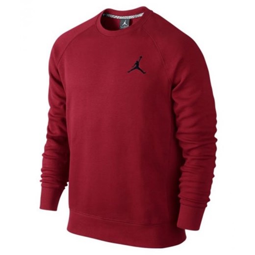 Bluza Nike Jordan Jumpman Brushed Crew M 688997-687 hurtowniasportowa-net czerwony bawełna