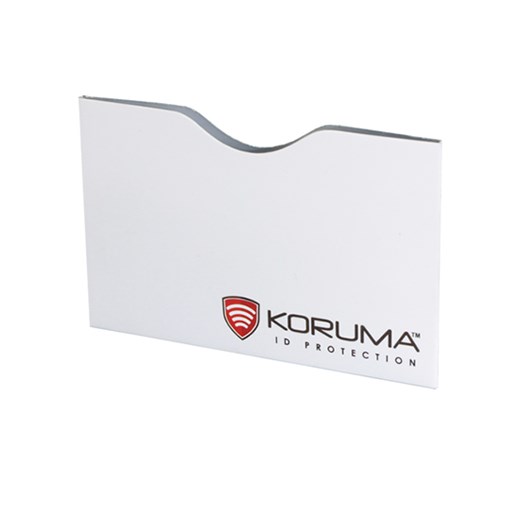 Etui na karty zbliżeniowe - Koruma (poziome) - RFID STOP od KORUMA koruma-id-protection szary 