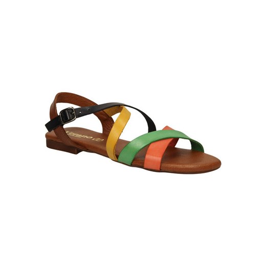 Verano Sandały SANDAŁY CASU 1071 Verano spartoo brazowy damskie