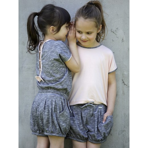Szorty Bombka kids-showroom-pl niebieski lato