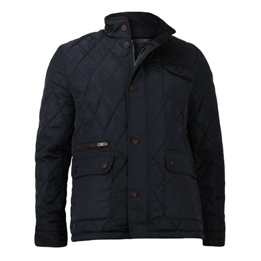 Jesienno-zimowa pikowana kurtka Gustaff KUGSFKAIRGRANAT jegoszafa-pl czarny abstrakcyjne wzory
