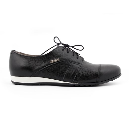 półbuty - skóra naturalna - model 241, kolor czarny zapato-com-pl czarny naturalne