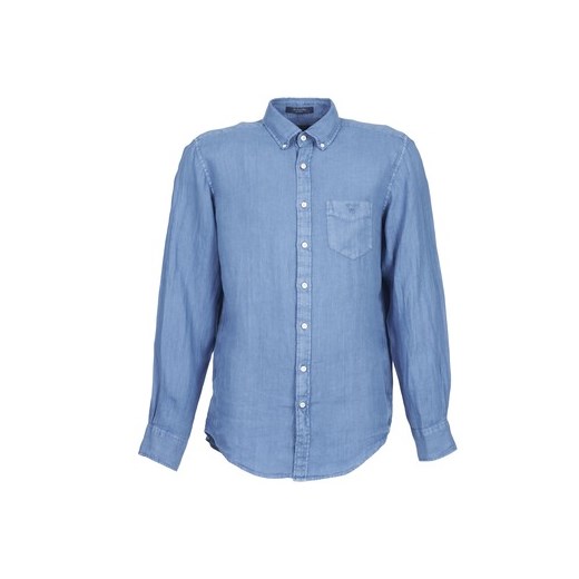 Gant  Koszule z długim rękawem THE PERFECT OXFORD  Gant spartoo niebieski Koszule z długim rękawem męskie