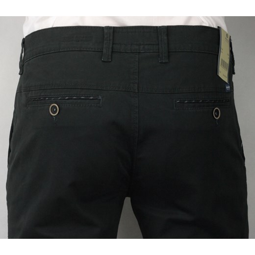 Męskie spodnie Pioneer (chinos) SPPION15LEONCZARNE jegoszafa-pl czarny Spodnie chinos męskie