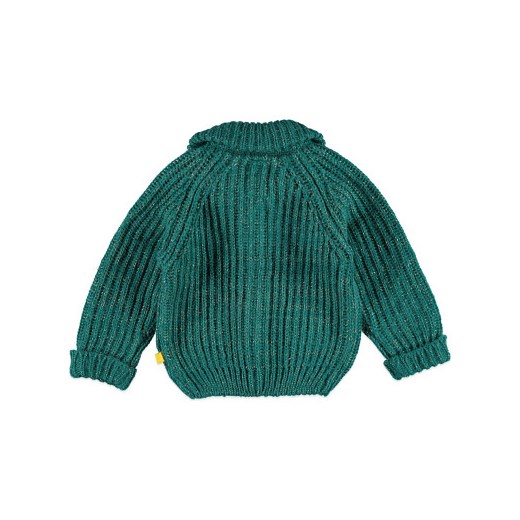 Babyface Sweter z cienkiej dzianiny Zielony brandkids zielony guziki