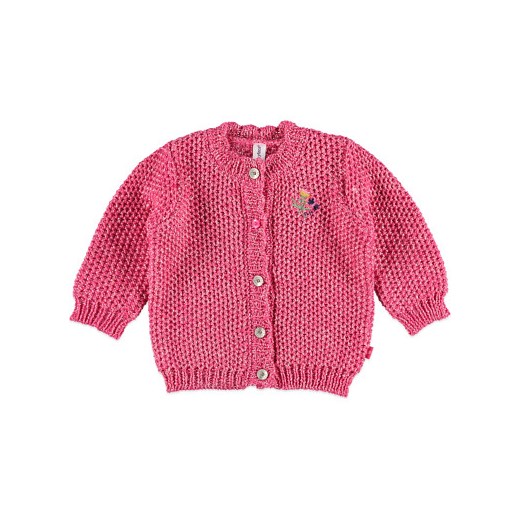 Babyface Sweter z grubym ściegiem Różowy brandkids rozowy bawełna