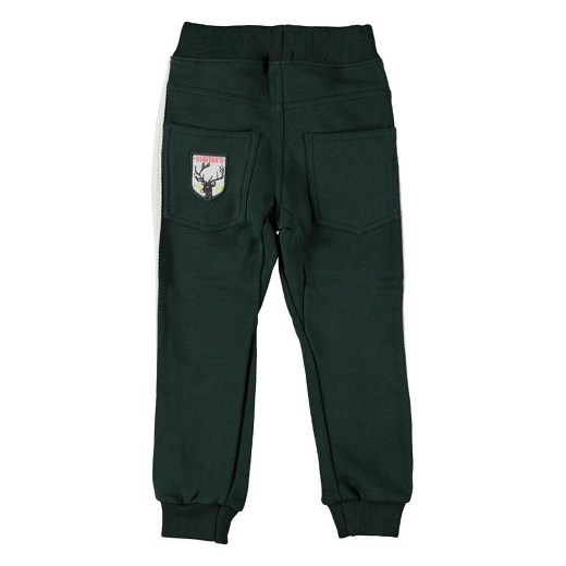 Claesen's Spodnie dresowe Zielony brandkids czarny dzianina