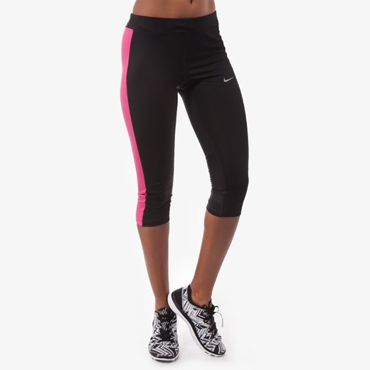 NIKE SPODNIE DF ESSENT CAPRI sizeer czarny wiosna