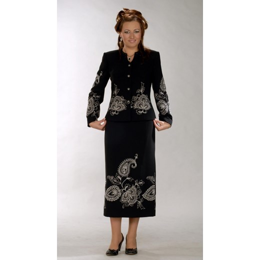 Elegancka garsonka Lidia r.46,48 multibrend czarny elegancki