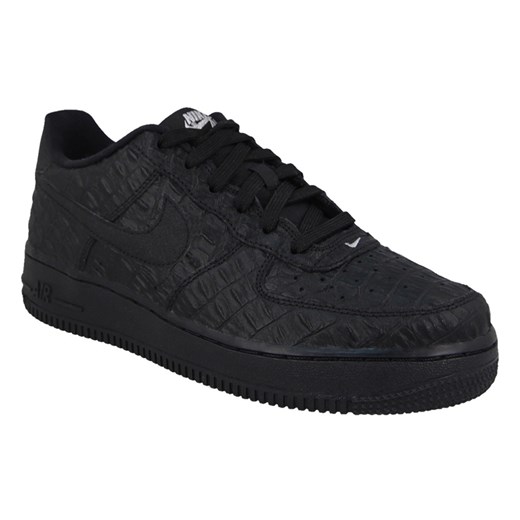 Buty damskie sneakersy Nike Air Force 1 LV8 (GS) „Croc Pack” 749144 007 sneakerstudio-pl czarny jesień