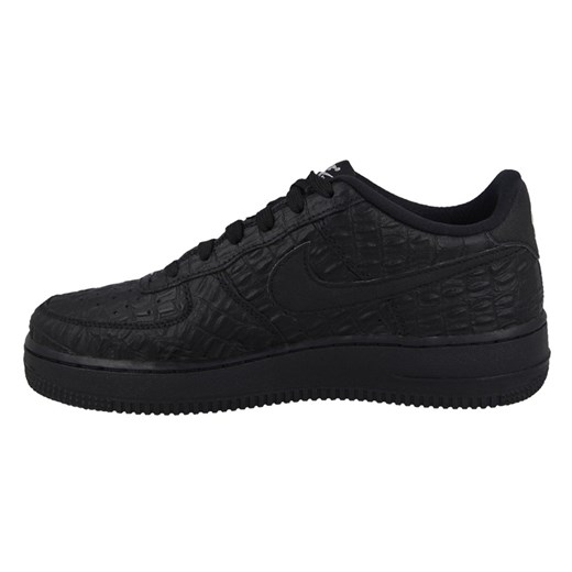 Buty damskie sneakersy Nike Air Force 1 LV8 (GS) „Croc Pack” 749144 007 sneakerstudio-pl czarny lato
