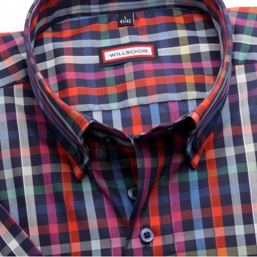 Koszula Slim Fit (wzrost 176-182) willsoor-sklep-internetowy fioletowy koszule
