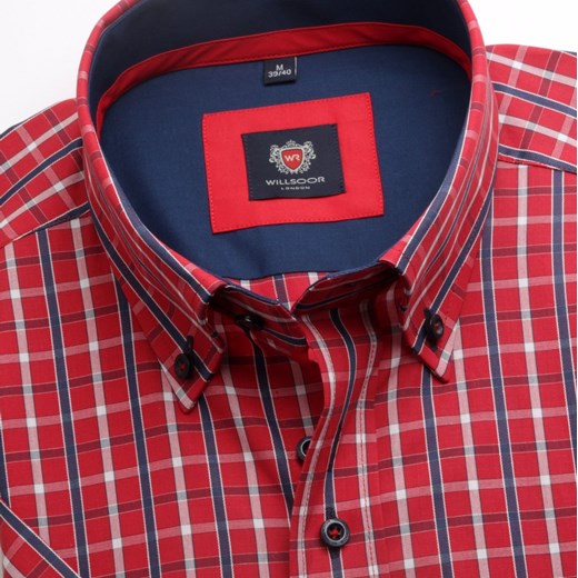 Koszula London (wzrost 176-182) willsoor-sklep-internetowy czerwony koszule